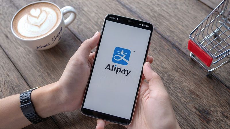 xác thực Alipay bằng thẻ Visa