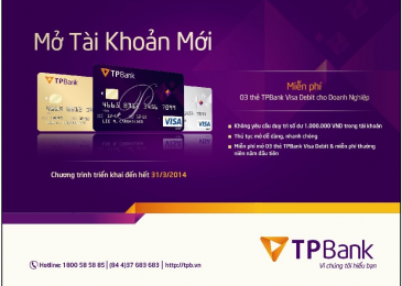 Đăng ký mở tài khoản ngân hàng Tpbank online số đẹp miễn phí 2023