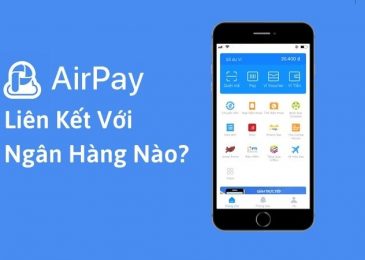 1 tài khoản ngân hàng liên kết được máy tài khoản Airpay, MoMo