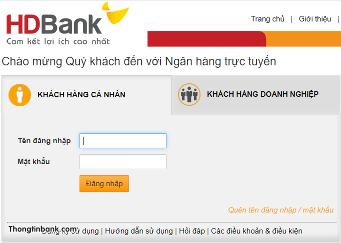 Internet banking HDbank là gì ?
