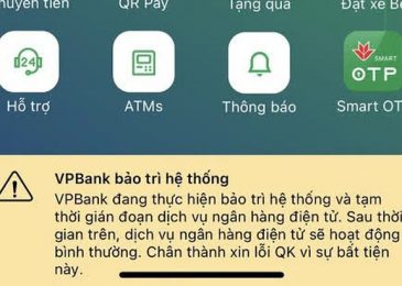 App Vpbank bị lỗi đăng nhập, lỗi hệ thống, lối chuyển tiền và Cách xử lý