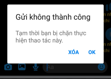 Bạn không thể nhắn tin cho tài khoản này Messenger Facebook là sao? xử lý lỗi ✅