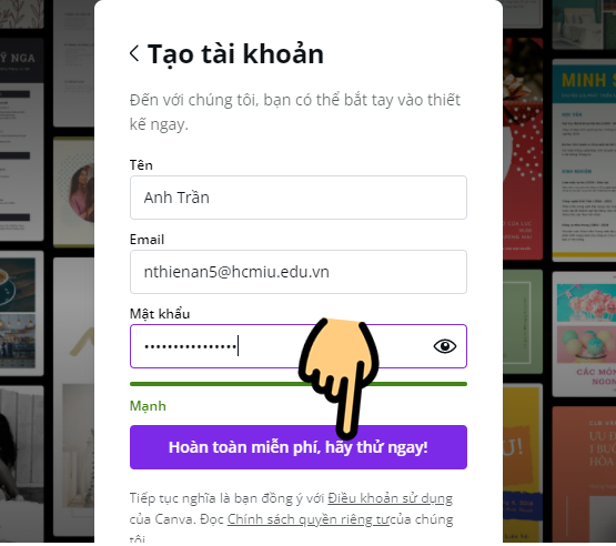 Cách đăng ký tài khoản Canva Pro Education miễn phí