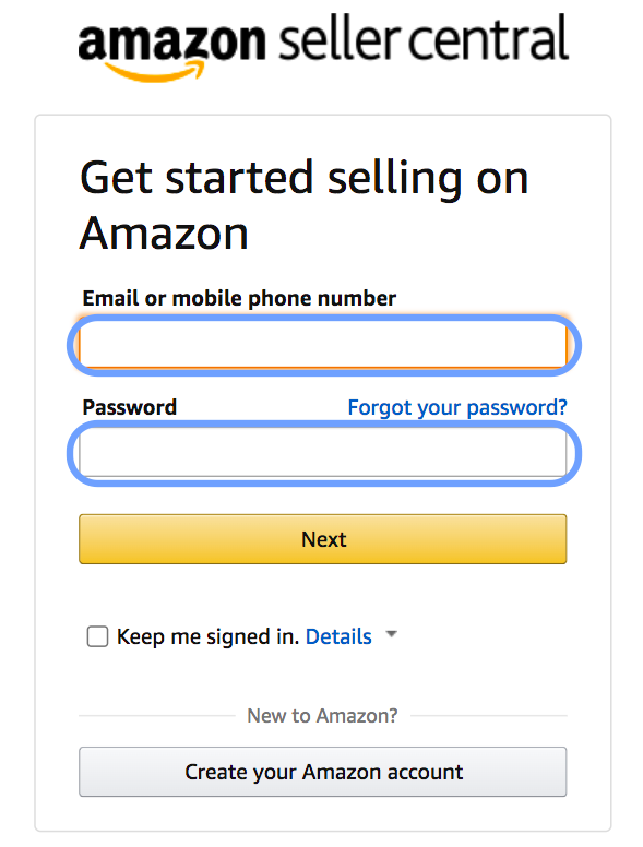 Đăng ký tài khoản Amazon nhận tiền an toàn