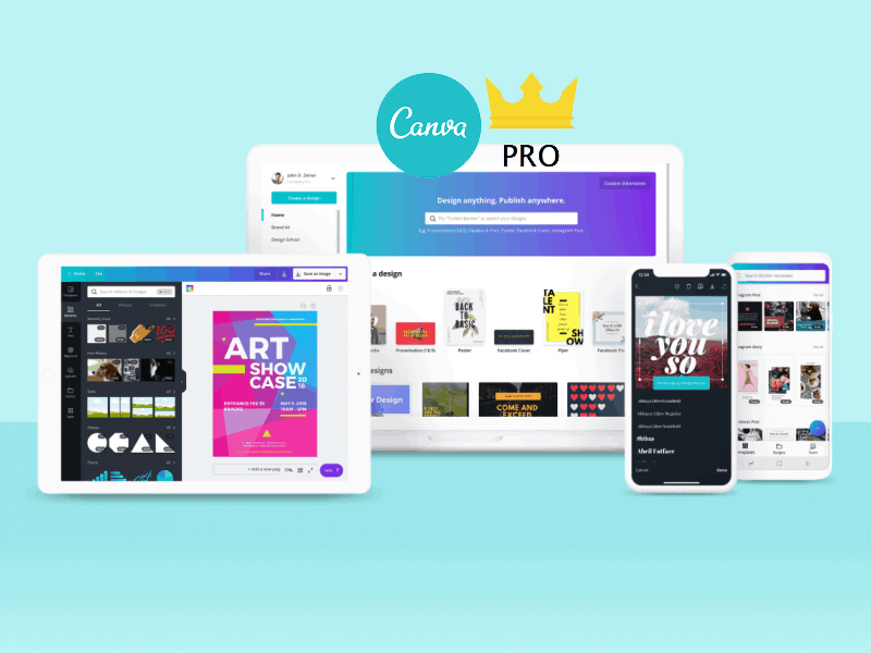 Share tài khoản Canva Pro miễn phí