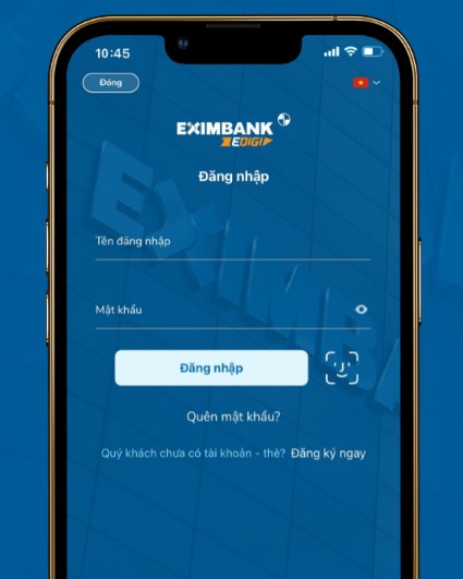 Cách đăng nhập tài khoản Eximbank online