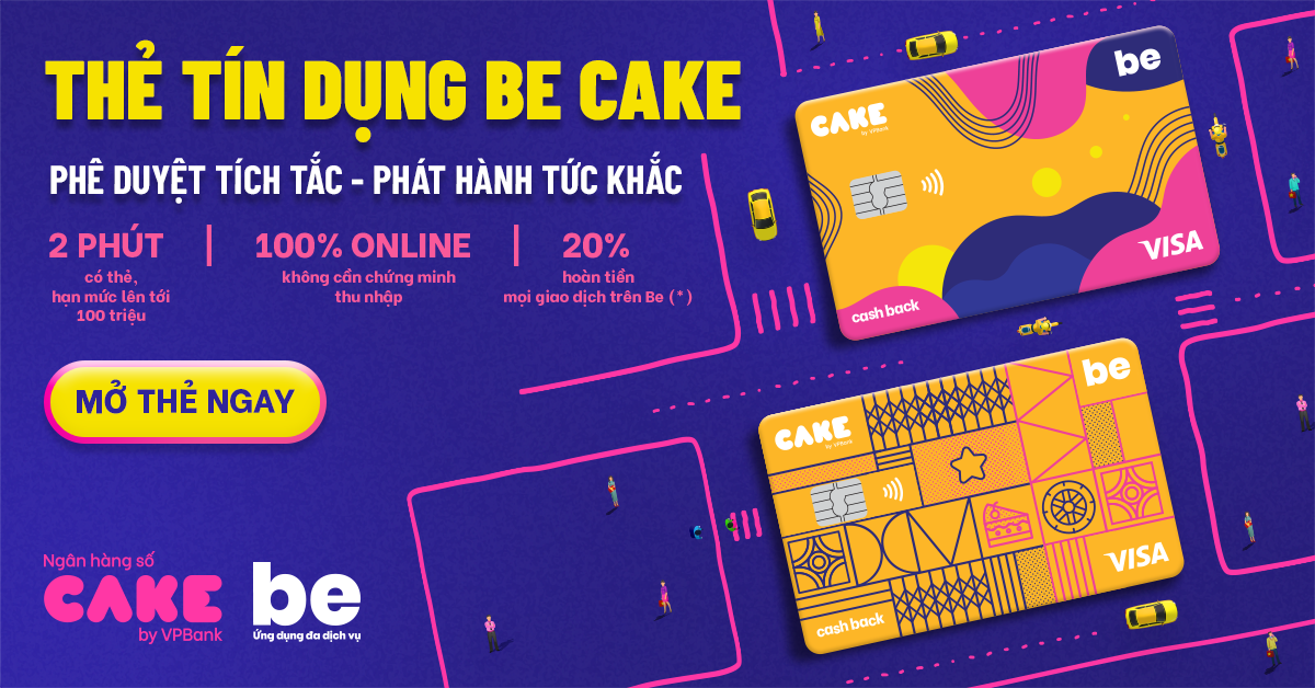 Có nên trả góp thẻ tín dụng Cake