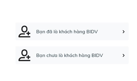 Mở tài khoản BIDV dưới 18 tuổi online