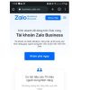 Cách đăng ký Zalo Business trên điện thoại đơn giản nhất 2023