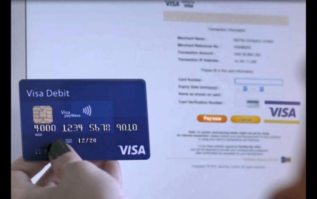 thẻ Visa bị từ chối thanh toán online 