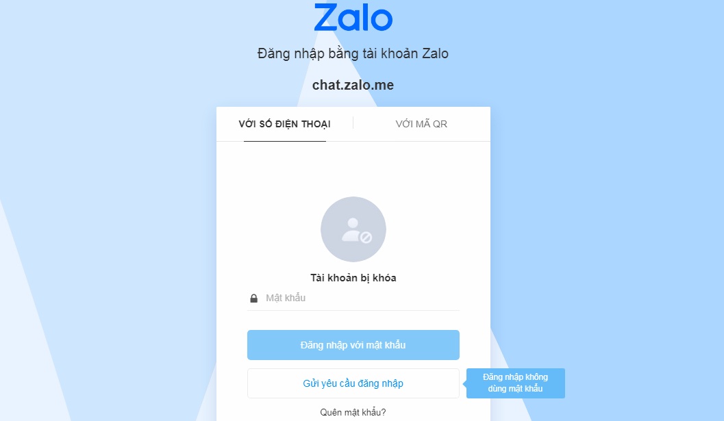 Tại sao tài khoản Zalo bị khóa