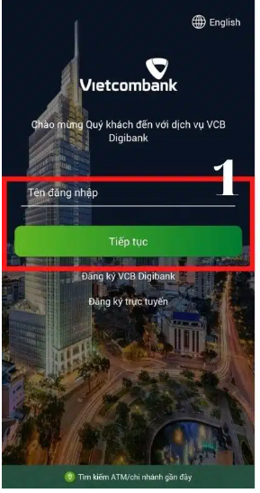 Cách đăng xuất tài khoản ngân hàng Vietcombank 1