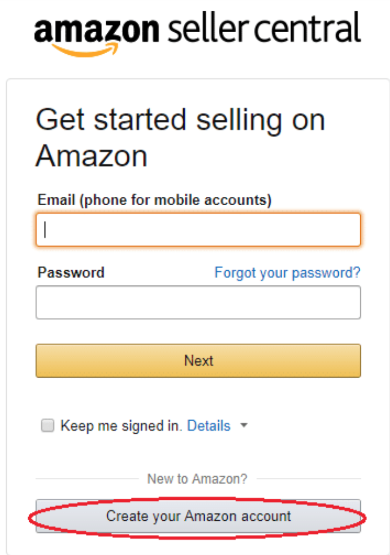 Cách mở tài khoản bán hàng trên Amazon 2