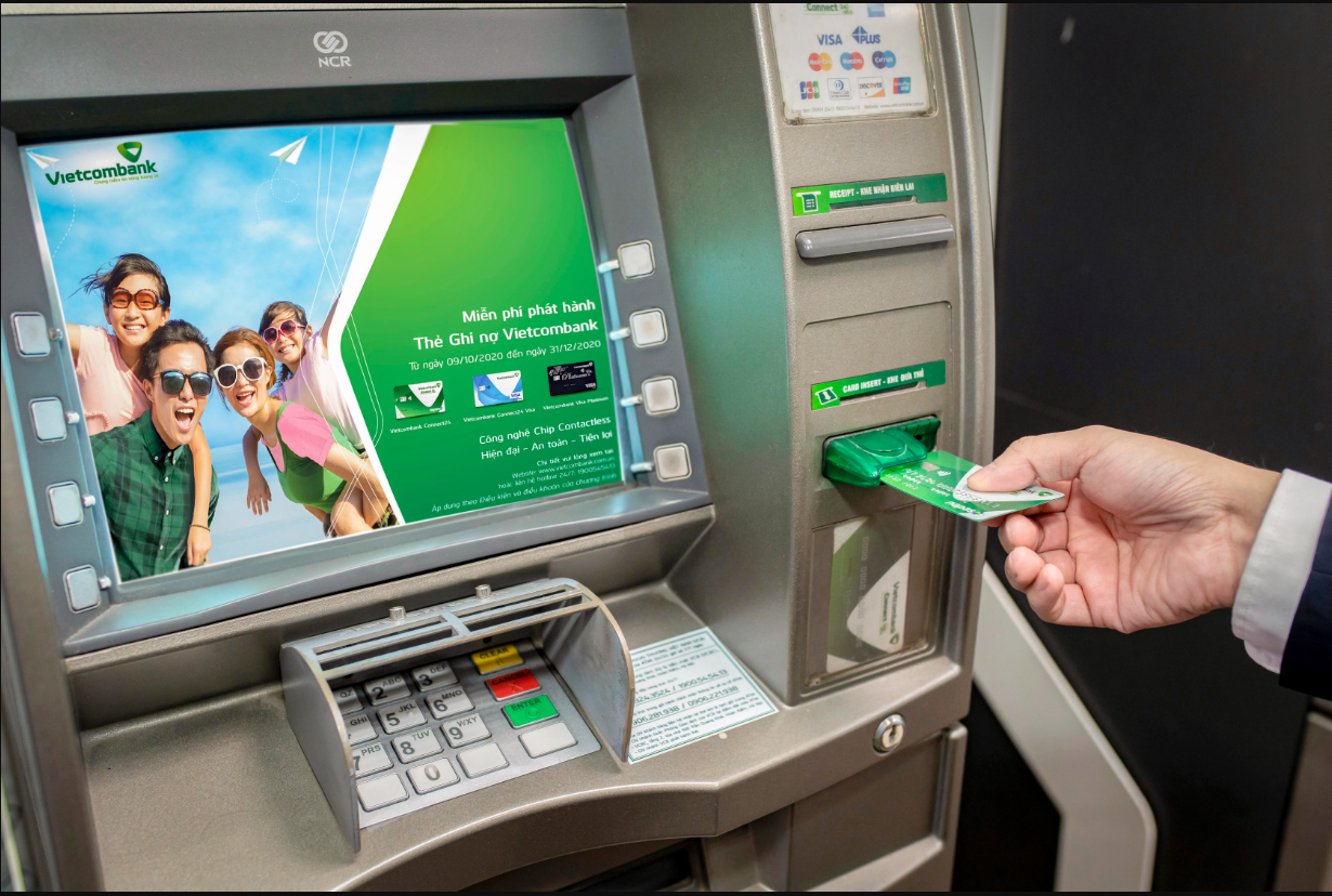 Kiểm tra số dư MB Bank tại cây ATM